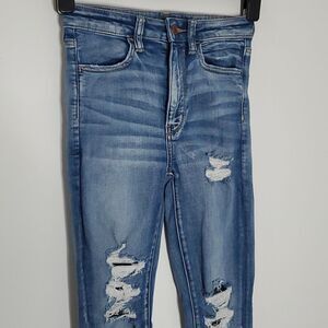 AMERICAN Eagle next level stretch size 2 highest rise jeggings